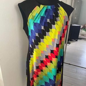 Muti color, fun pattern dress